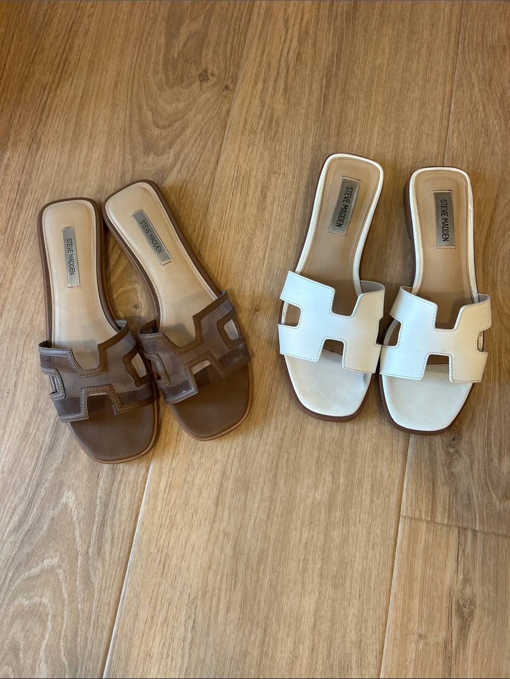 2 Pairs of Steve Madden Hadyn Sandals